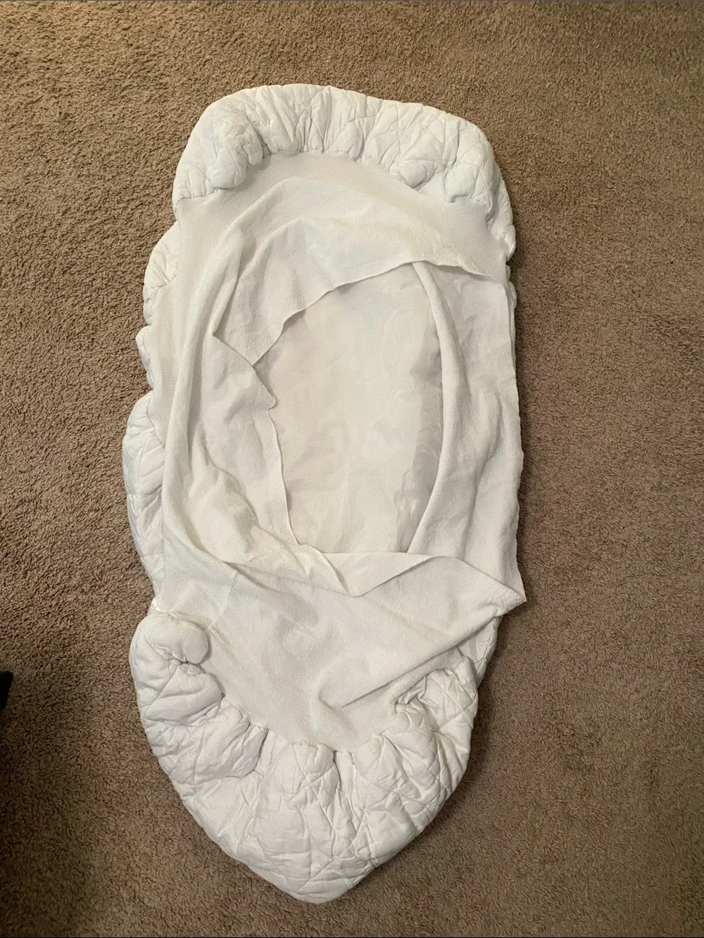 White Quilted Twin Bed Mattresss Cover Pad Soft Home Bedding